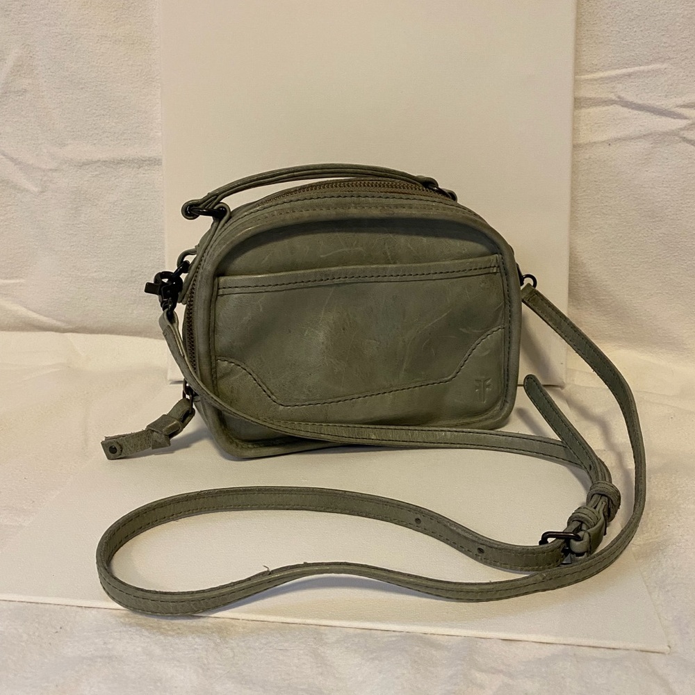 Melissa Frye Leather Top Handle Crossbody